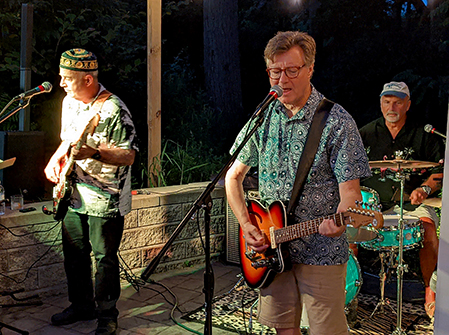 Aquatudes at John Fitch Distillery Flying Canoe